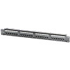 Patch Panel 24-porta UTP,   Cat.5e/Class D 19" crni